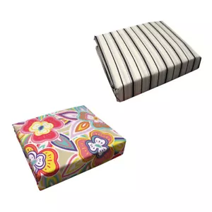 Juego individual de sábanas percalas de algodón 100 % peinadas impresas 250TC - Imagen 1 de 4