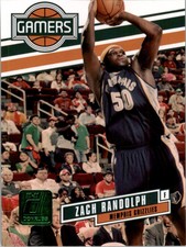 2010-11 Donruss Gamers Die Cuts Emerald #17 Zach Randolph