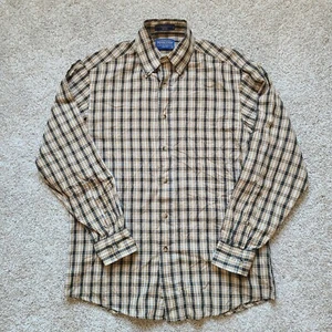 Pendelton Oxford Stoff Hemd Knopfleiste Herren Größe Small - Bild 1 von 5