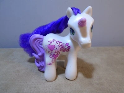 2008 MY LITTLE PONY SWEETIE BELLE FIGURE MCDONALDS (MA676) - Image 1 of 4