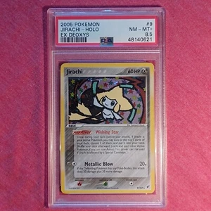 Pokemon 2005 EX Deoxys: Jirachi 9/107 Holo Rare - PSA 8.5 - Picture 1 of 2