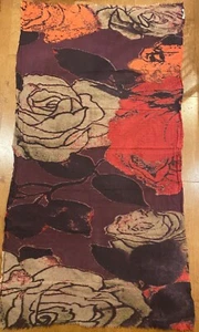Mel & Davis New York Damen 100% Wolle Blumen Schal Stola - Bild 1 von 6