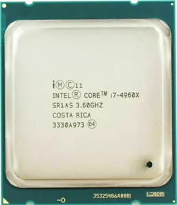 Intel Core i7-4960X Extreme 3.6GHz LGA2011 130W Six Core Processor - Picture 1 of 1