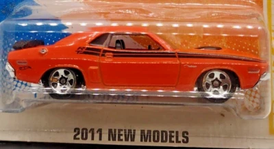 Hot Wheels 2011 Novos Modelos Lanterna Verde '71 Dodge Challenger LARANJA - Imagem 1 de 3