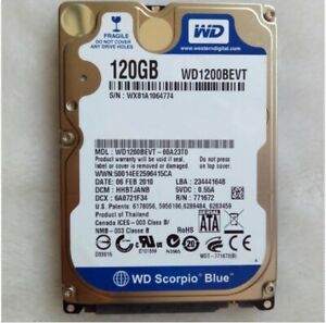 Western Digital 120GB WD1200BEVT 5400RPM SATA 2.5" Laptop HDD Hard Disk Drive