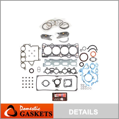 Engine Re-Ring Kit Fit 92-93 Mazda MX-3 1.6L SOHC - Image 1 of 4