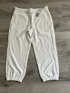 NWT Calvin Klein Women's Capri White Pants Sz S - Picture 1 of 4