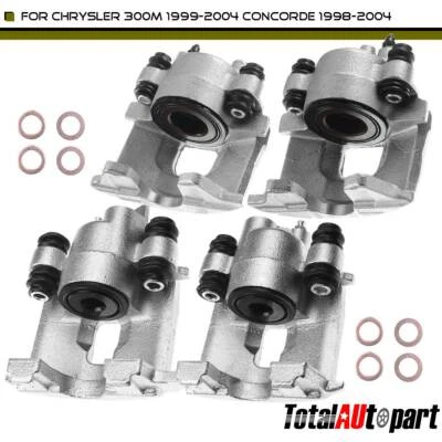 4x Pinza de freno delantera y trasera para Chrysler LHS Intrepid Dodge Intrepid 1998-2004 Foto 1 de 4