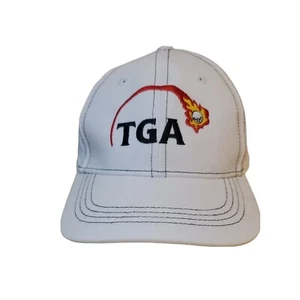 TGA Premier Junior Golf Adjustable Baseball Cap Hat Ivory/Cream Ages 5-12 - Picture 1 of 8