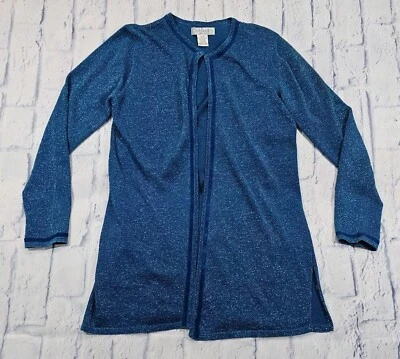 DIANE VON FURSTENBERG Silk Assets Silk Blend Green Cardigan VTG WOMENS SIZE XS - Image 1 of 4