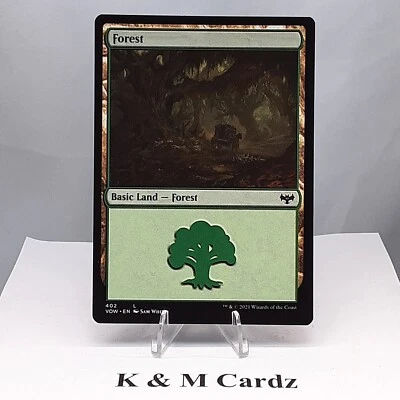 MTG - Innistrad: Crimson Vow - Forest - #402 - Image 1 of 4