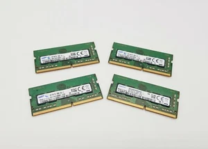4 pcs Samsung 4GB 1Rx8 M471A5143EB1-CTD PC4-2666V DDR4 RAM Memory - Picture 1 of 3