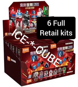 TRANSFORMERS SHINING Vol 1 Full Set Retail Sealed 6 Blind Buy Boxes Blokees Kits - Picture 1 of 22
