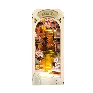 Rolife Falling Sakura DIY Book Nook Shelf Insert - Picture 1 of 6