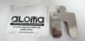 ALOMA MOTOR SHIMS SIZE A, 0.020" THK, 2"LG, 2" WD, .508mm, 20 PCS BOX - Picture 1 of 5