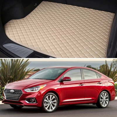 Car Trunk Mat Cargo Liner Pad Carpet for 2018-2022 19 20 21 Hyundai Accent Sedan - Image 1 of 4