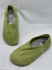 OTZ CORK LITE Canvas Linen Green Slip On Shoes Size  EUR 37 See Photos for flaws