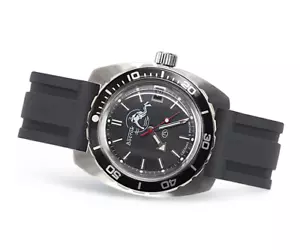 VOSTOK AUTOMATIC BLACK DIVER SCHWARZ TAUCHERUHR 170600 20 ATM DE - Bild 1 von 3