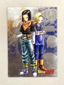 Android 17 and 18 - SE021 -  Dragon Ball Ensky Card Japanese - Picture 1 of 2
