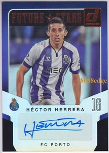 2015 DONRUSS FUTURE STARS AUTO: HECTOR HERRERA - AUTOGRAPH MEXICO/FC PORTO - Picture 1 of 1