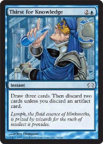 THIRST FOR KNOWLEDGE Planechase MTG Magic the Gathering Cards DJMagic - Image 1 of 1