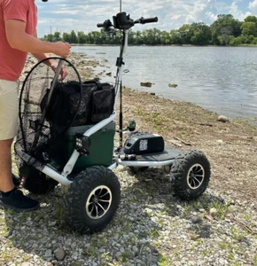 Rhom SeV Articulating 4wd Offroad Mobility Scooter - Electric Dual 800w motors - Picture 1 of 17