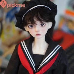 Bambola BJD 1/4 SD resina articolazione viso trucco ragazza donna bambola nuda fatta a mano regali - Foto 1 di 5