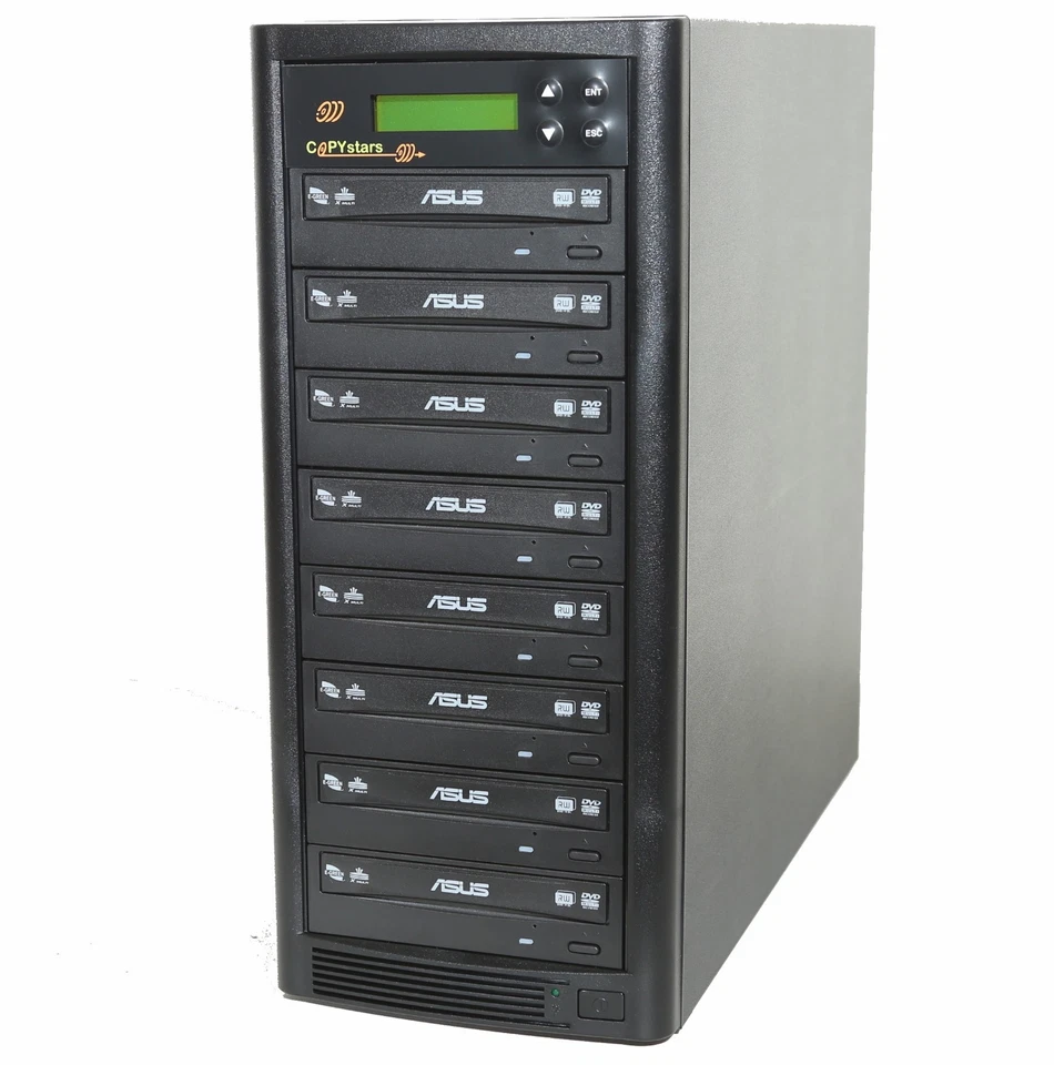 Copystars 1-7 Sony/Asus 128MB DVD CD Multi Discs Burners Duplicator System - Image 1 of 1