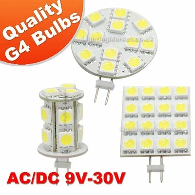 Lampadina LED SMD quadrata qualità G4 12 dischi 13 capsule 16 sostituire 20W, AC/DC 10-30V - Immagine 1 di 4
