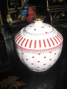 Grace's Teaware Josephine Red Sugar Bowl 10864178 - Picture 1 of 11