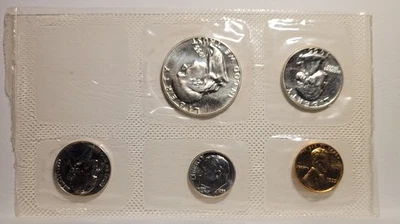 1955 Flat Pack Proof Set with Envelope - Image 1 of 3