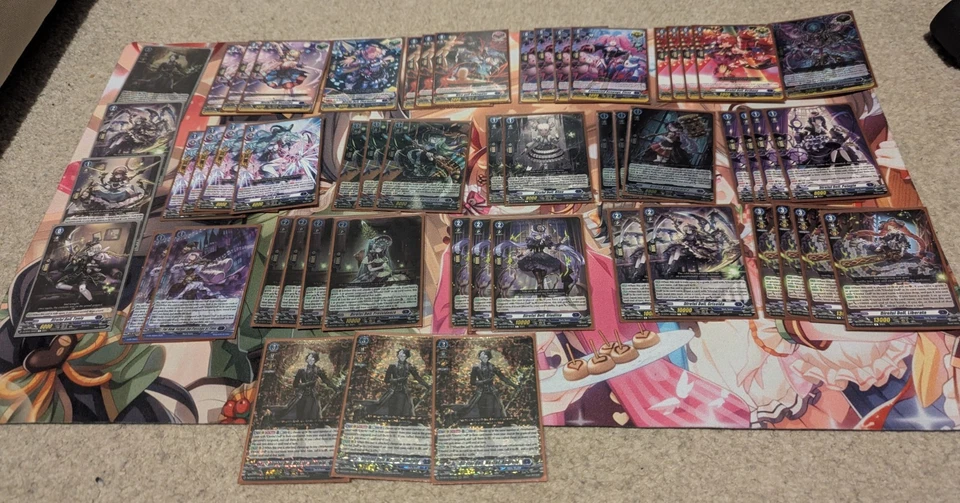 Baraja de muñeca Cardfight Vanguard Direful con mangas y repuestos Foto 1 de 1