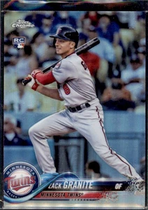 2018 Topps Chrome #154 Zack Granite Refractor - Picture 1 of 2