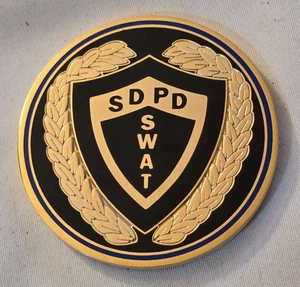 Moneda Desafío Equipo SWAT Departamento de Policía de San Diego SDPD - Imagen 1 de 4