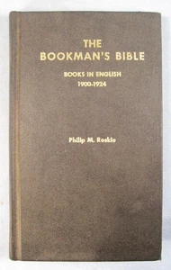 The Bookmans Bible Volume 2 Books In English Vintage Book Price Guide 1960 (O) - Picture 1 of 10