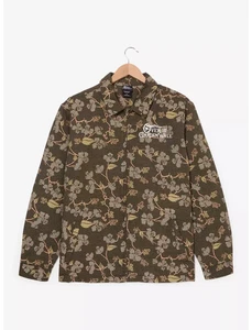 Chaqueta tejida floral sobre la pared del jardín - talla mediana - Imagen 1 de 7