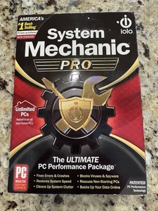 iolo System Mechanic Pro PC Tune Up Software 2011 For Windows 7, 8, Vista & XP  - Picture 1 of 5