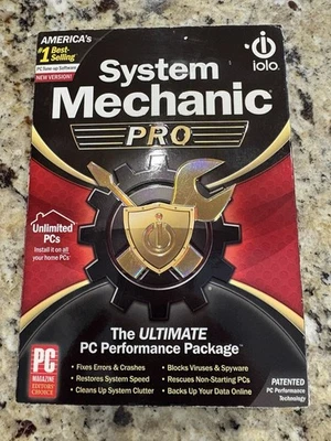 iolo System Mechanic Pro PC Tune Up Software 2011 For Windows 7, 8, Vista & XP  - Image 1 of 4