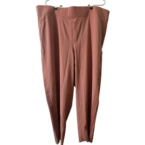Pantalón al tobillo Athleta Brooklyn talla 20 tiro medio naranja atletismo - Imagen 1 de 7