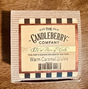 Candleberry Warm Caramel Brûlée Duftkerze Melts | Beste Wachsschmelzen für Kerze - Bild 1 von 2