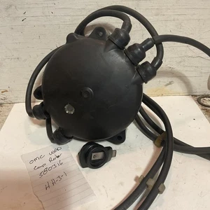 Genuine Oem Used OMC Distributor cap with spark plug wires 580316 + Rotor Hh-3-1 - Picture 1 of 13