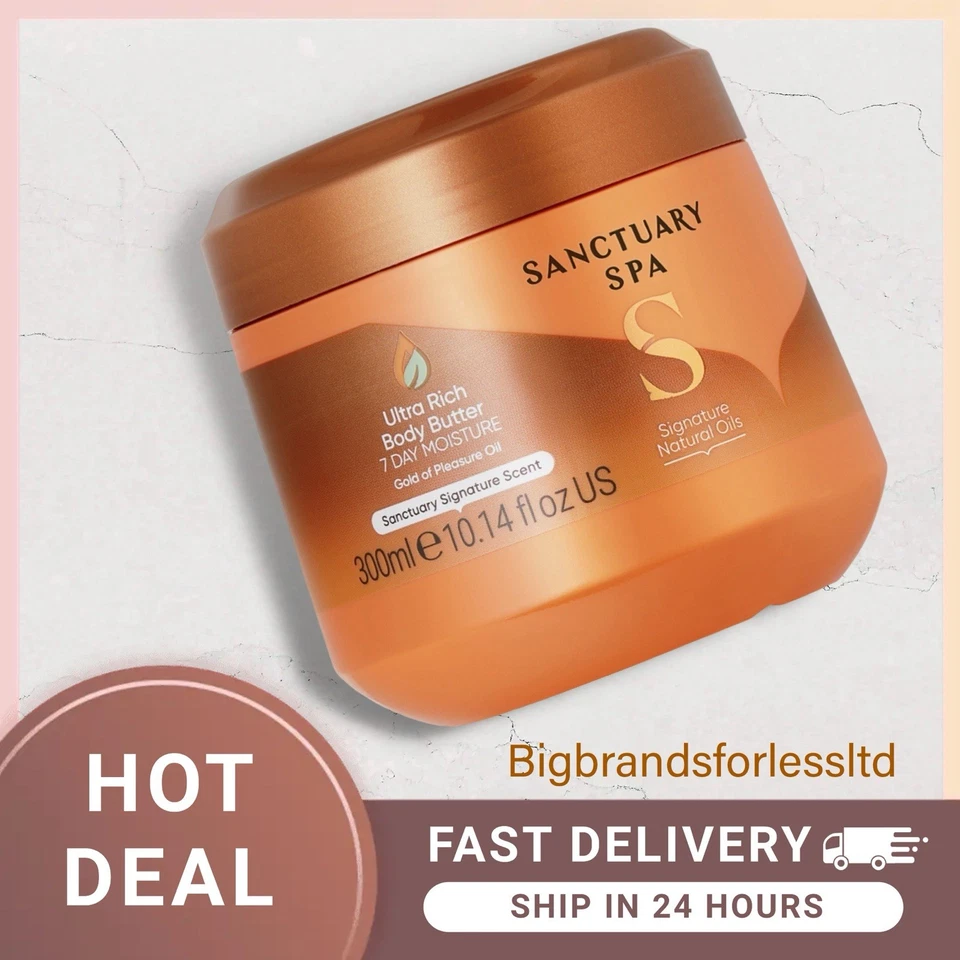 Sanctuary Spa Ultra Rich Body Butter 7 Day Moisture  300 Ml Discontinued - Image 1 of 1