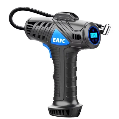 Bomba de aire inalámbrica bomba infladora de neumáticos de coche pantalla digital para coche motocicleta bicicleta Foto 1 de 4