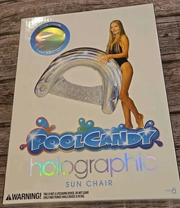 Poolcandy HOLOGRAFISCHER SONNENSTUHL neu im Karton (Regal) - Bild 1 von 4