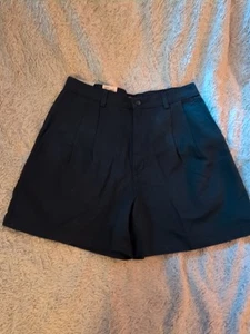 Dockers Khakis Damenshorts Größe 12 Zierlich Blau Extrem Komfort 100 % Baumwolle Neu mit Etikett - Bild 1 von 10