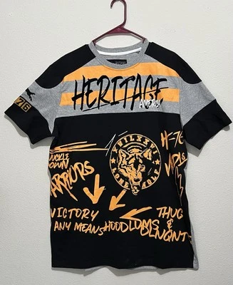 Camisetas American HeritageBold diseño gráfico pesado, talla X-grande Foto 1 de 4