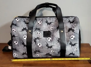 Nightmare Before Christmas Full Size Duffel Overnight Bag Disney Bioworld New - Picture 1 of 13