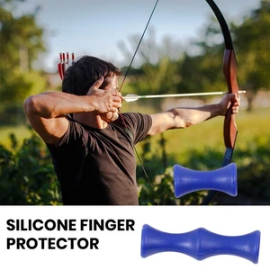 Traditional Bowstring Shock Absorber Arrow Tail Securement Archery Finger Savers - Imagen 1 de 13