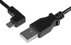 STARTECH - Links Hoekige Micro USB Kabel 0.5m - Afbeelding 1 van 1