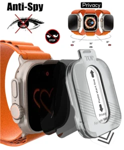 💥PRYWATNOŚĆ PANCERNE SZKŁO OCHRONNE OCHRONA PRYWATNOŚCI DO APPLE WATCH ULTRA 2 + POMOC MONTAŻOWA💥 - Zdjęcie 1 z 10